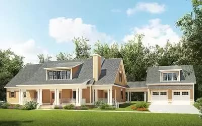 4 Beds and 2 Shed Dormers