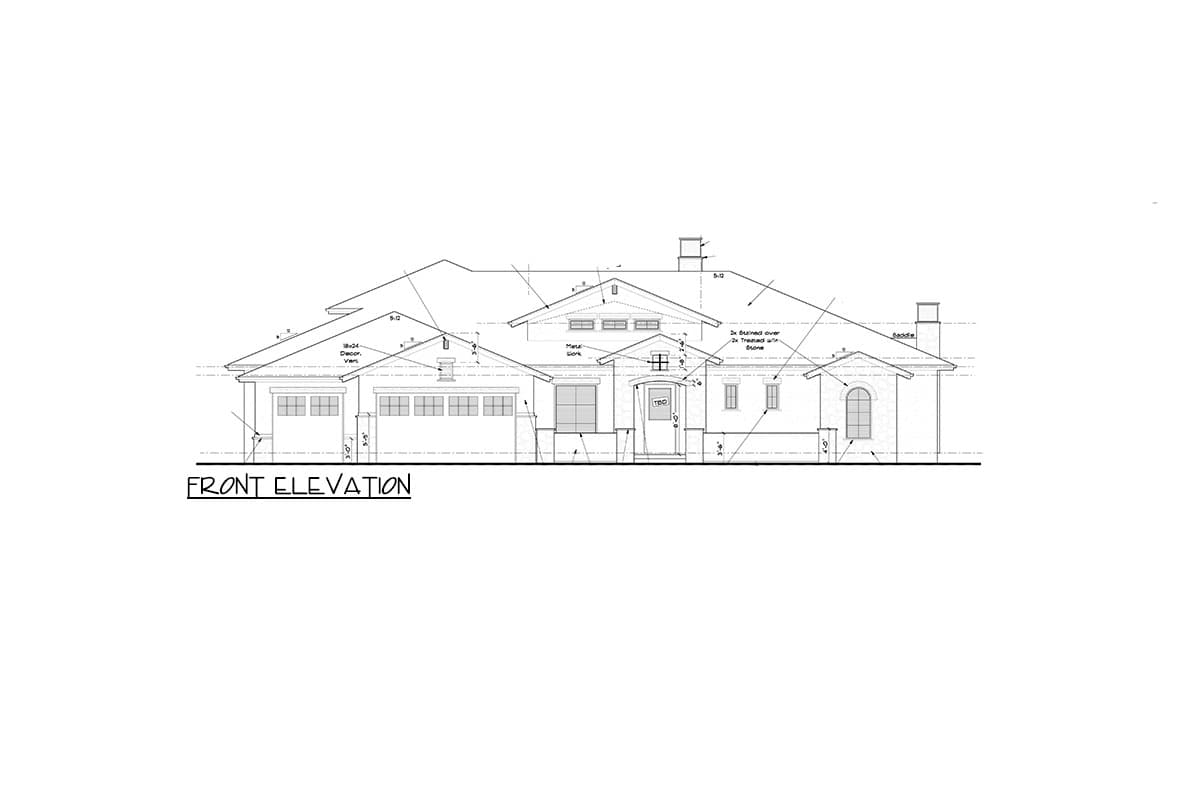 Plan 95244RW: Mountain Craftsman House Plan with Home Office and Vaulted Playroom - 3601 Sq Ft - Image #33 - Craftsman, Mountain, New American