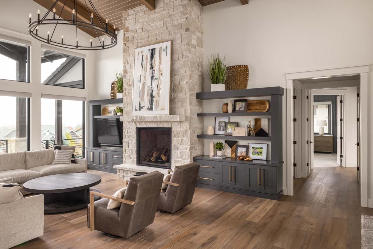 Plan 95244RW: Mountain Craftsman House Plan with Home Office and Vaulted Playroom - 3601 Sq Ft - Image #10 - Craftsman, Mountain, New American