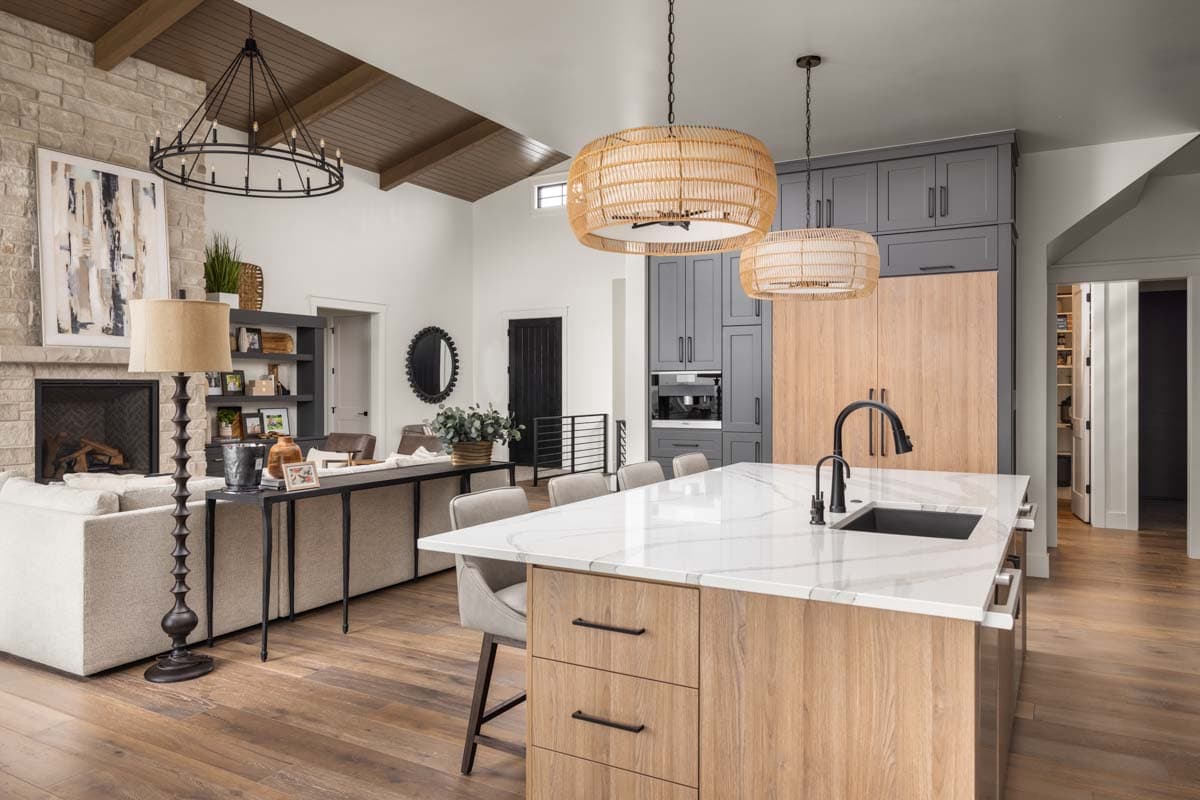 Plan 95244RW: Mountain Craftsman House Plan with Home Office and Vaulted Playroom - 3601 Sq Ft - Image #14 - Craftsman, Mountain, New American