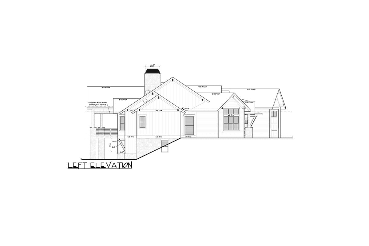 Plan 95245RW: 2-Bed Mountain House Plan with Optional Lower Level - 2582 Sq Ft - Image #4 - Country, Craftsman, Mountain, New American, Northwest