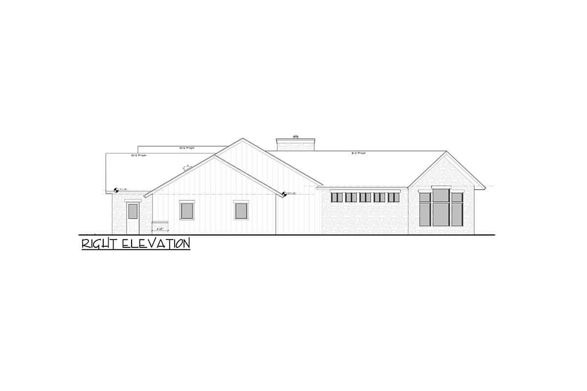 Plan 95248RW: New American House Plan with Indoor Swimming Pool - 3762 Sq Ft - Image #6 - Modern Farmhouse, New American, Ranch