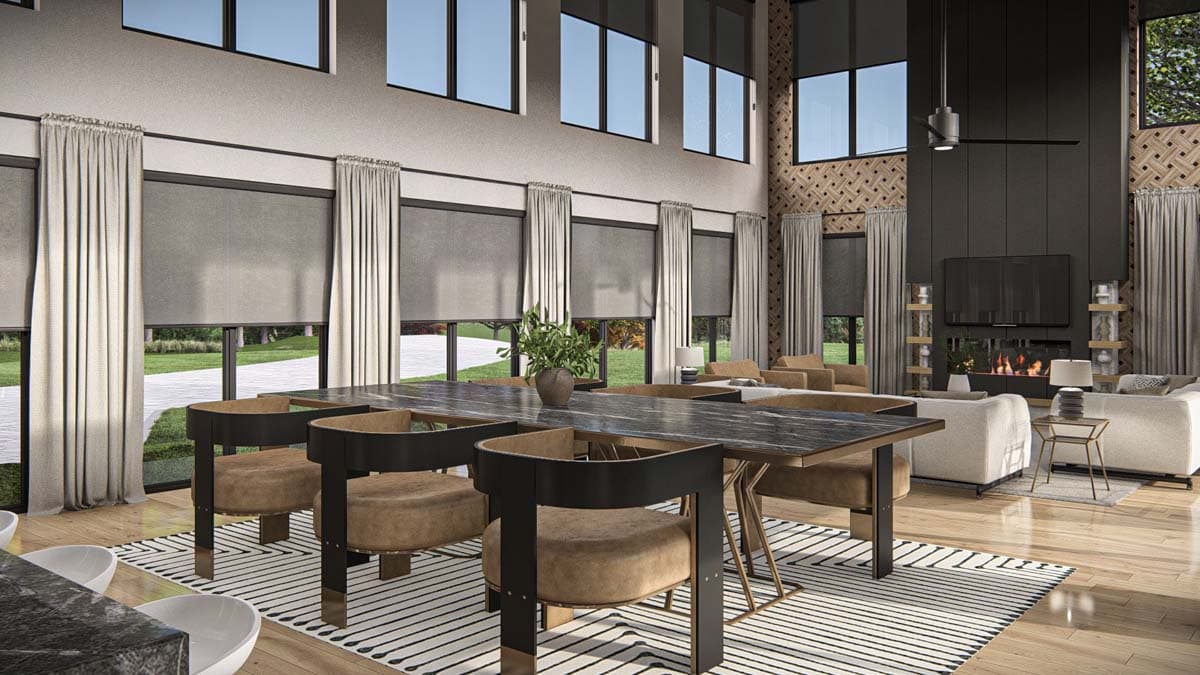 Plan 623331DJ: Contemporary Barndominium-Style House Plan with Angled Garage- 3333 Sq Ft - Image #10 - Barndominium, Contemporary