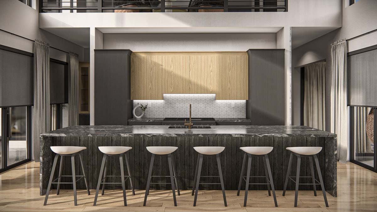 Plan 623331DJ: Contemporary Barndominium-Style House Plan with Angled Garage- 3333 Sq Ft - Image #11 - Barndominium, Contemporary