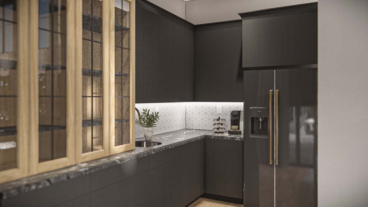 Plan 623331DJ: Contemporary Barndominium-Style House Plan with Angled Garage- 3333 Sq Ft - Image #12 - Barndominium, Contemporary