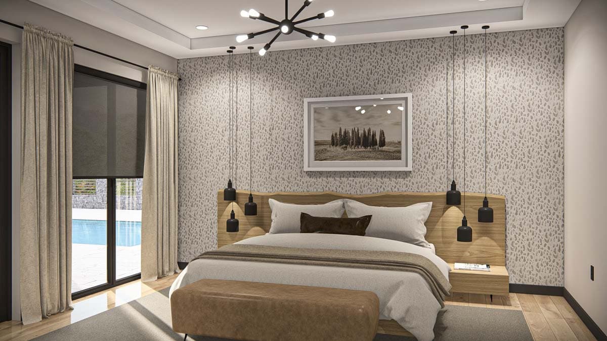 Plan 623331DJ: Contemporary Barndominium-Style House Plan with Angled Garage- 3333 Sq Ft - Image #13 - Barndominium, Contemporary