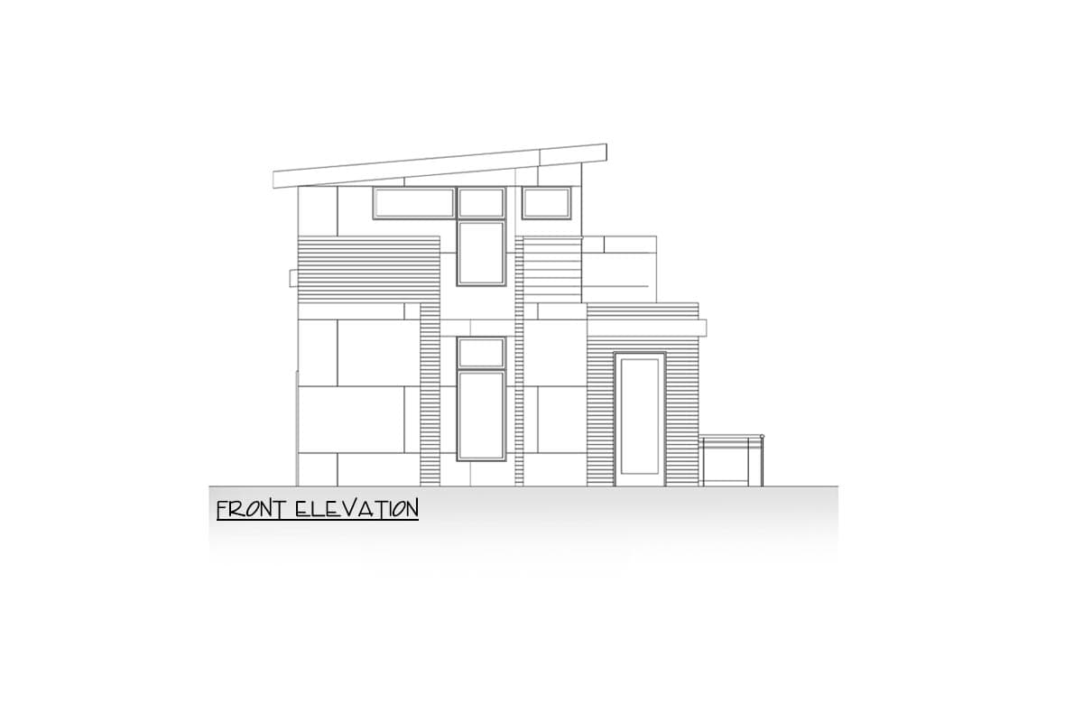 Plan 666260RAF: Modern House Plan Under 1000 Square Feet - Architectural Designs - Image #5 - Mid Century Modern, Modern, Northwest