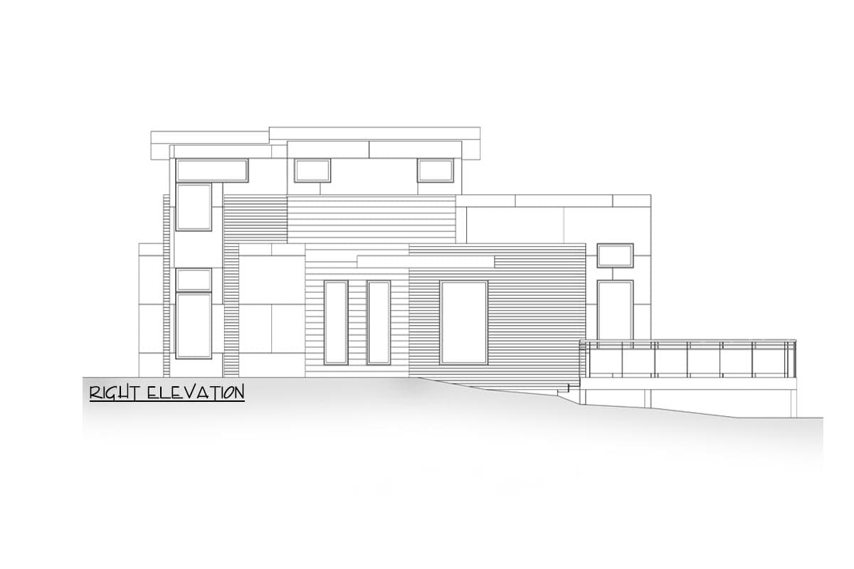 Plan 666260RAF: Modern House Plan Under 1000 Square Feet - Architectural Designs - Image #8 - Mid Century Modern, Modern, Northwest