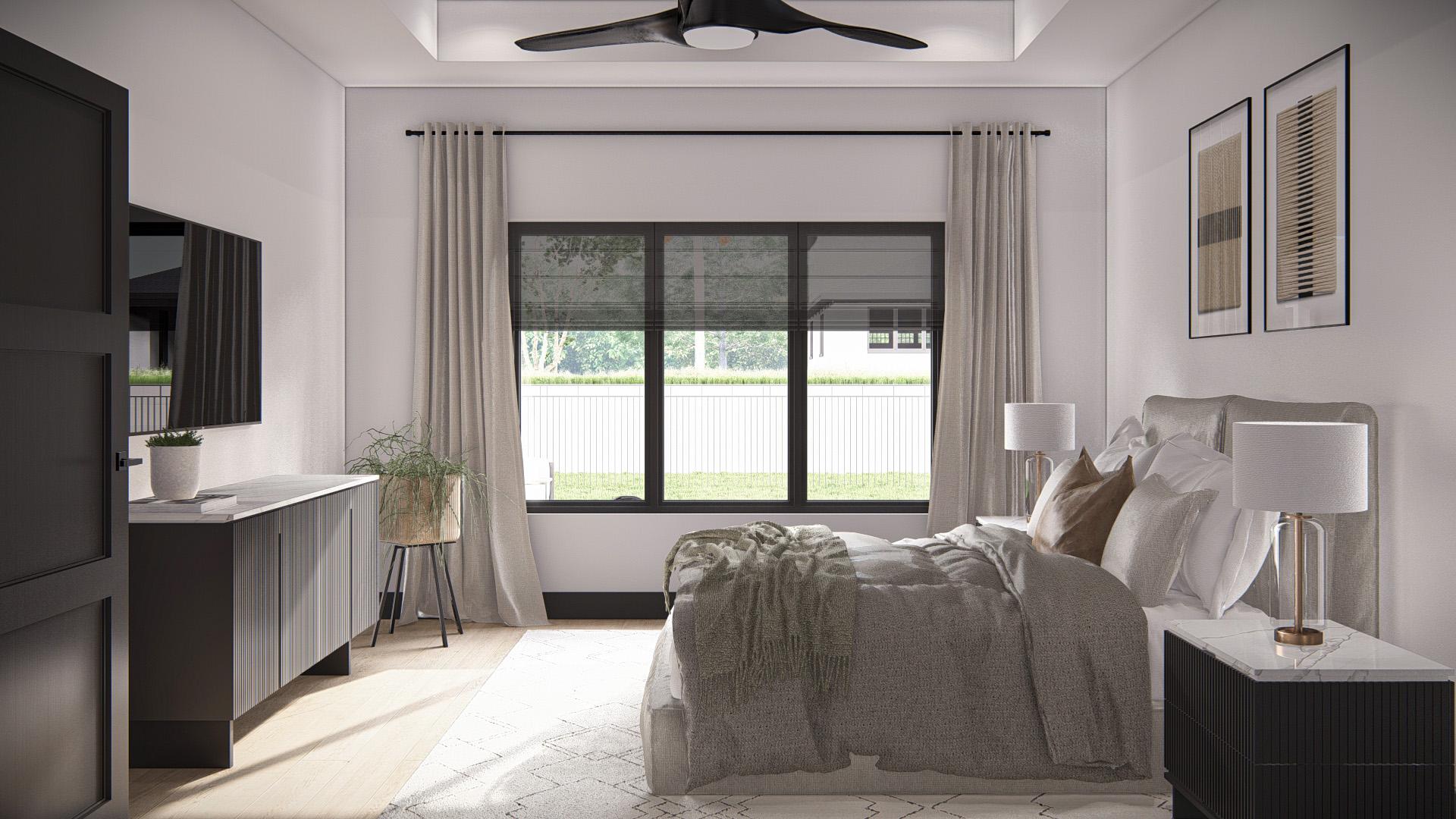 Plan 623334DJ: Modern Ranch-Style House Plan with Open Concept Main Area - 1810 Sq Ft - Image #15 - Ranch, Southwest, Transitional