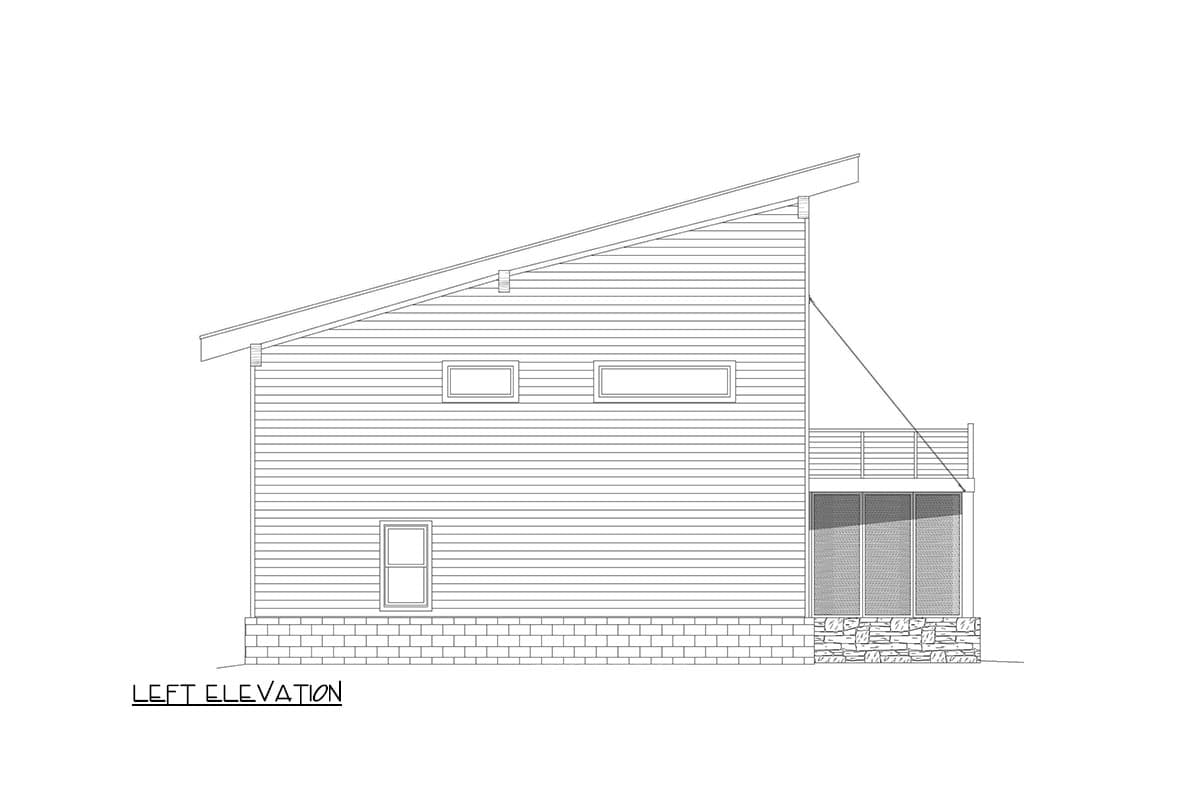 Plan 680291VR: Modern House Plan with Soaring Ceilings - 1773 Sq Ft - Image #29 - Ranch, Traditional