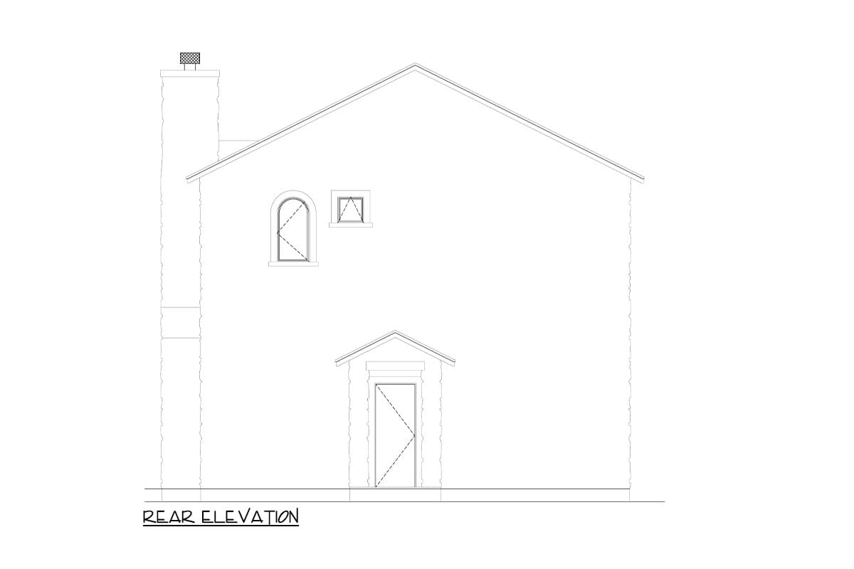 Plan 264086KMD: 2-Story House Plan with Second Floor Bedroom and Balcony - 2149 Sq Ft - Image #4