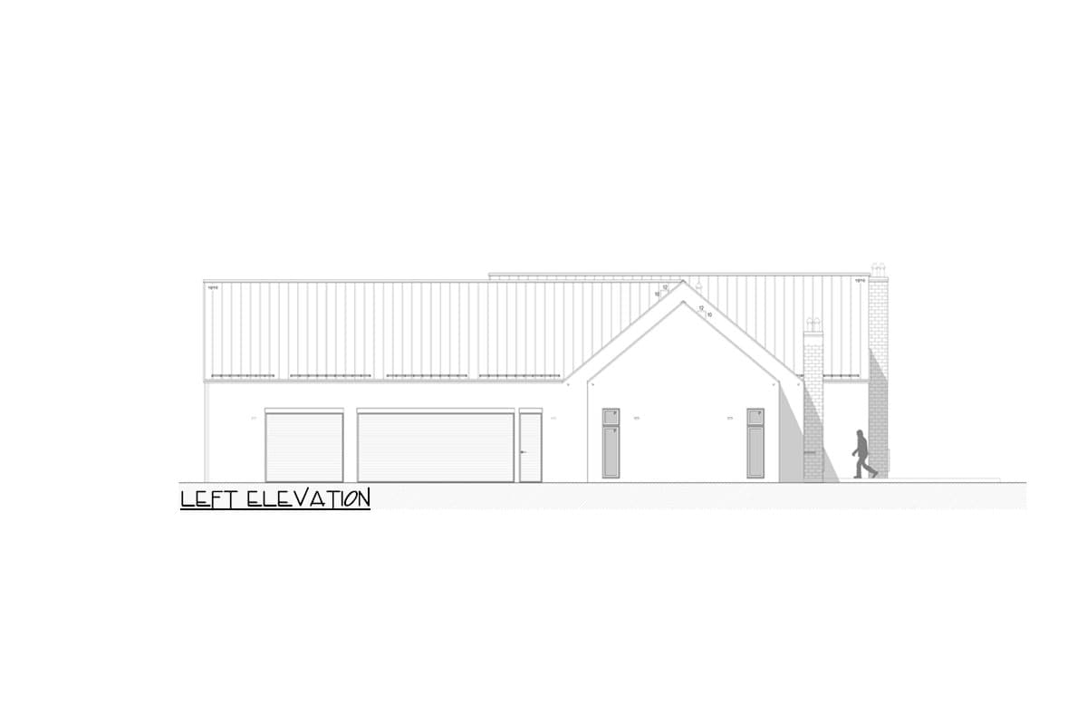 Plan 311054RMZ: One-Story House Plan with Pool House and Optional Wine Cellar - 2765 Sq Ft - Image #17 - Contemporary, Mid Century Modern, Modern, New American, Scandinavian