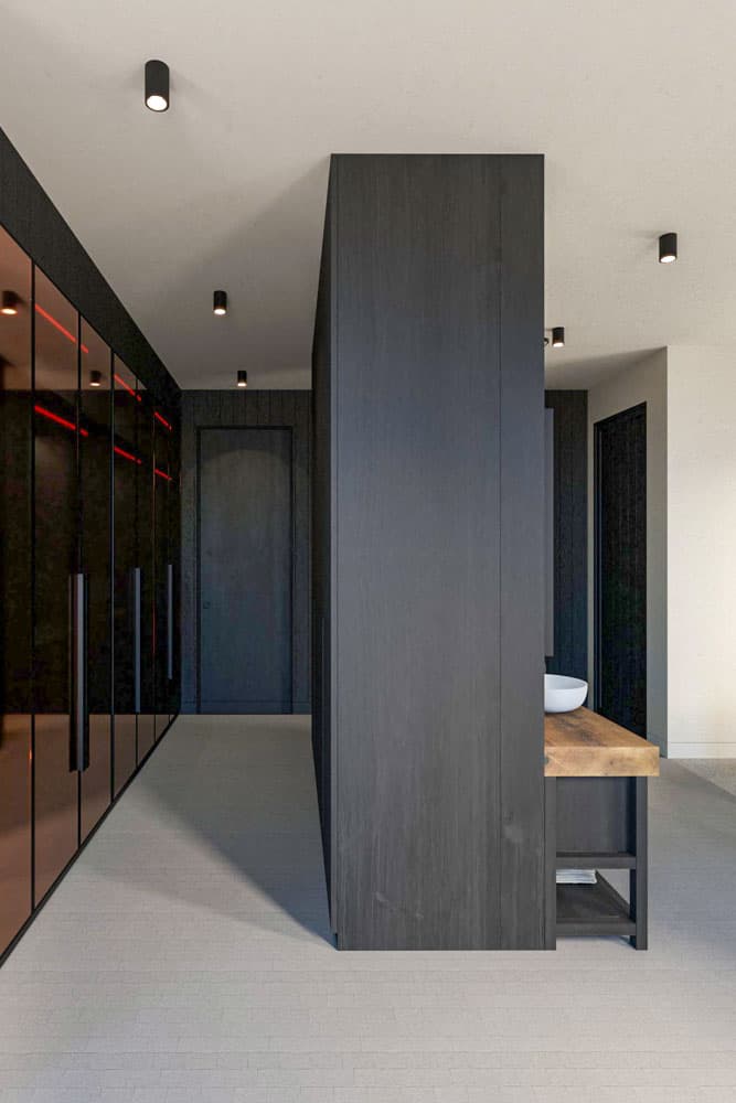 Plan 311054RMZ: One-Story House Plan with Pool House and Optional Wine Cellar - 2765 Sq Ft - Image #11 - Contemporary, Mid Century Modern, Modern, New American, Scandinavian