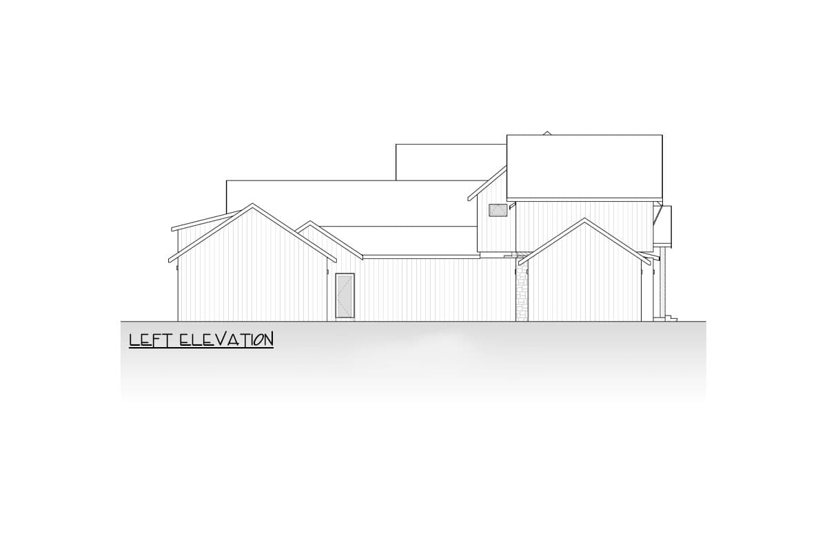 Plan 666265RAF: 7-Bed Luxury Home Plan with 7-Car Garage - 6329 Sq Ft - Image #5 - New American, Transitional