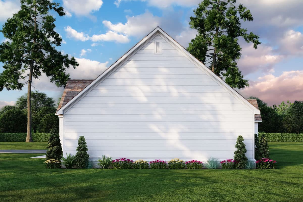 Plan 70880MK: Modern Farmhouse with Split Bed Layout and a Home Office - 1967 Sq Ft - Image #17 - Country, Modern Farmhouse, New American, Southern, Traditional