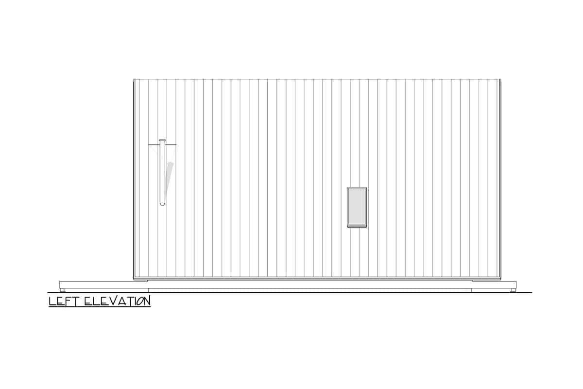 Plan 270094AF: 2-Bed Modern A-Frame House Plan with Two Story Great Room - 1388 Sq Ft - Image #6 - A-Frame, Cabin, Contemporary, Mountain, Rustic