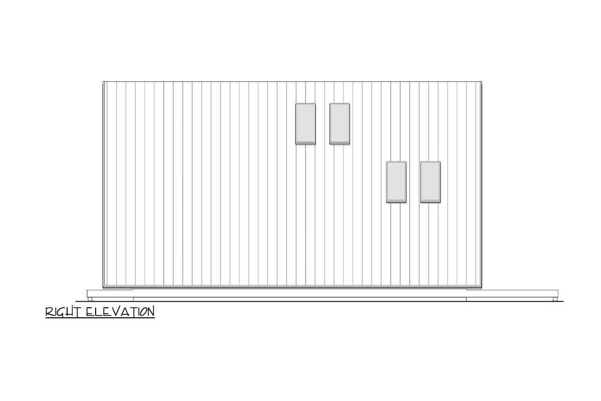 Plan 270094AF: 2-Bed Modern A-Frame House Plan with Two Story Great Room - 1388 Sq Ft - Image #8 - A-Frame, Cabin, Contemporary, Mountain, Rustic