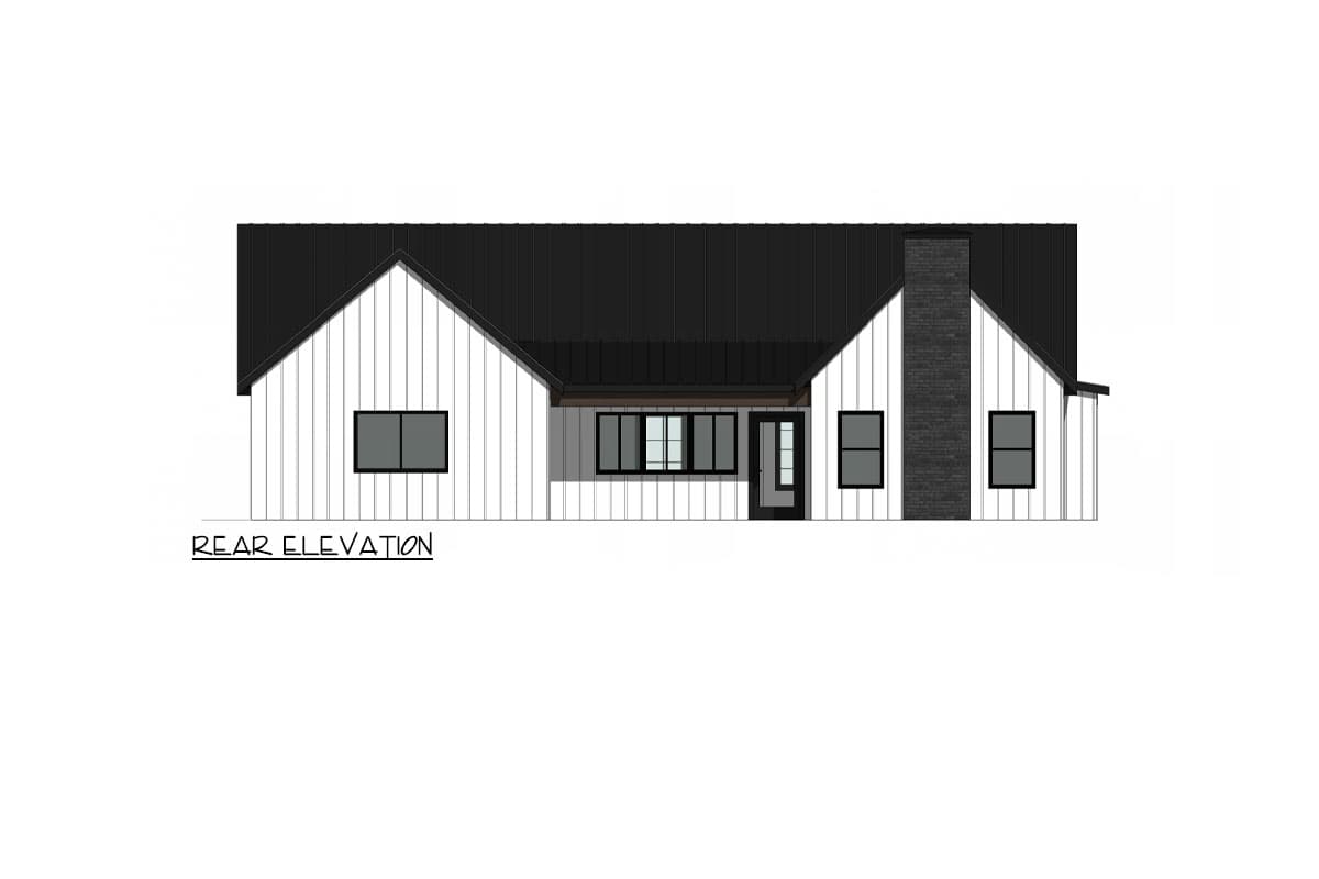 Plan 420139WNT: Craftsman Home Plan with Vaulted Great Room - 2200 Sq Ft - Image #4 - Cabin, Cottage, Country, Craftsman