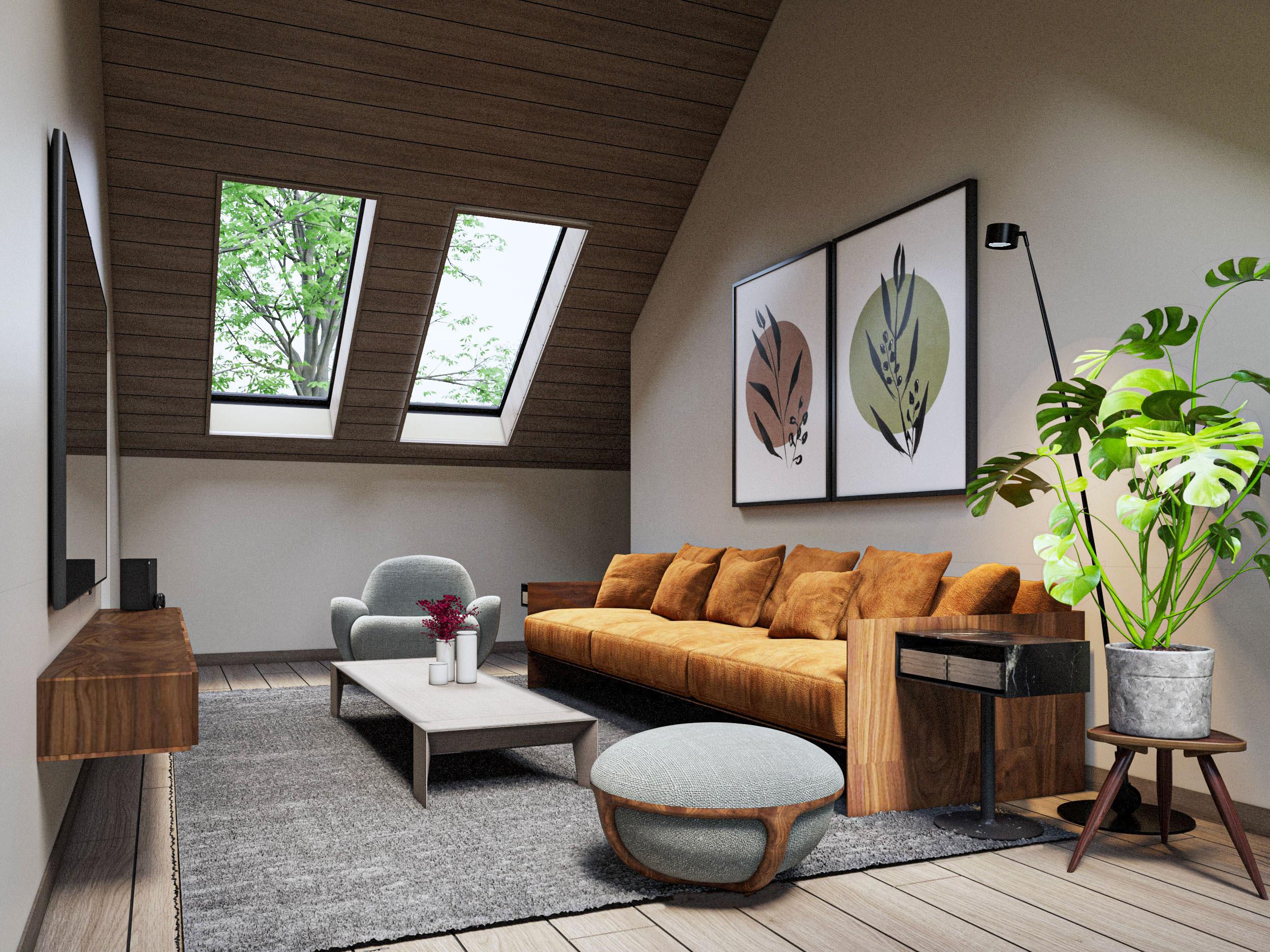 Plan 311056RMZ: 2 Story Cabin Home Plan with Two Story Great Room and 2nd Level Master Suite - 2290 Sq Ft - Image #6 - Cabin, Country, Mountain, New American, Rustic