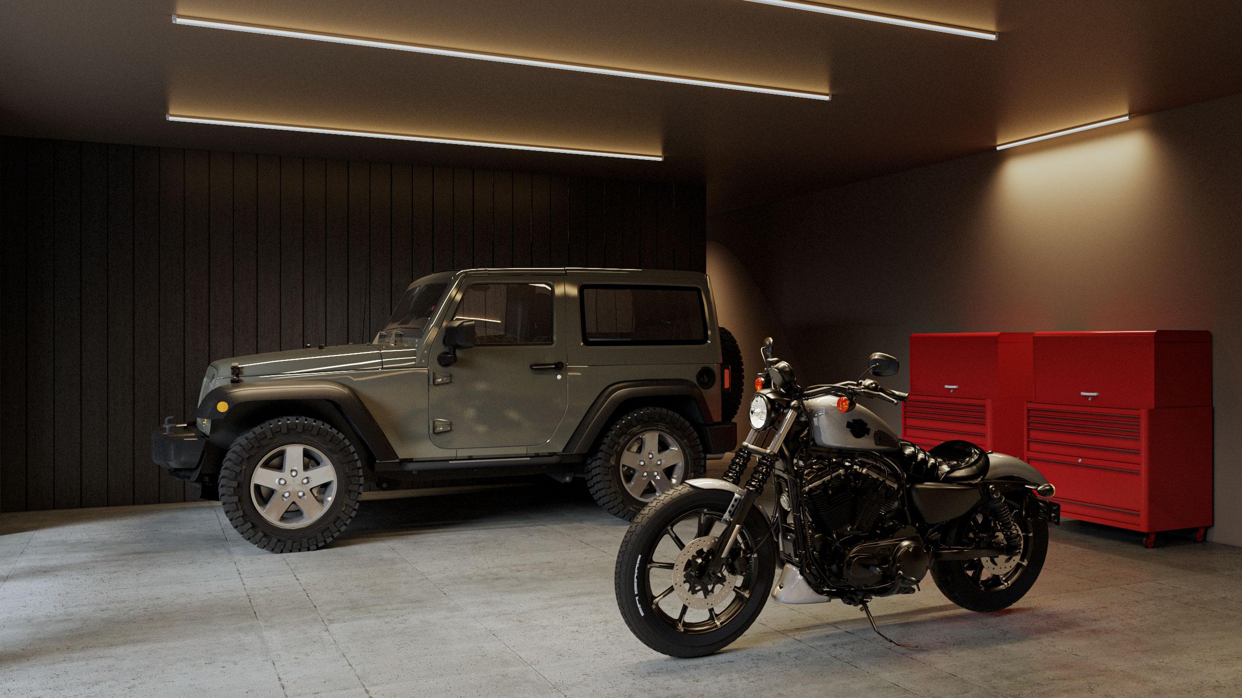 Plan 311057RMZ: 4 Bed Cabin Home Plan with Two Island Kitchen and Drive Under Garage - 2293 Sq Ft - Image #8 - Cabin, Modern, Mountain, Northwest, Ranch