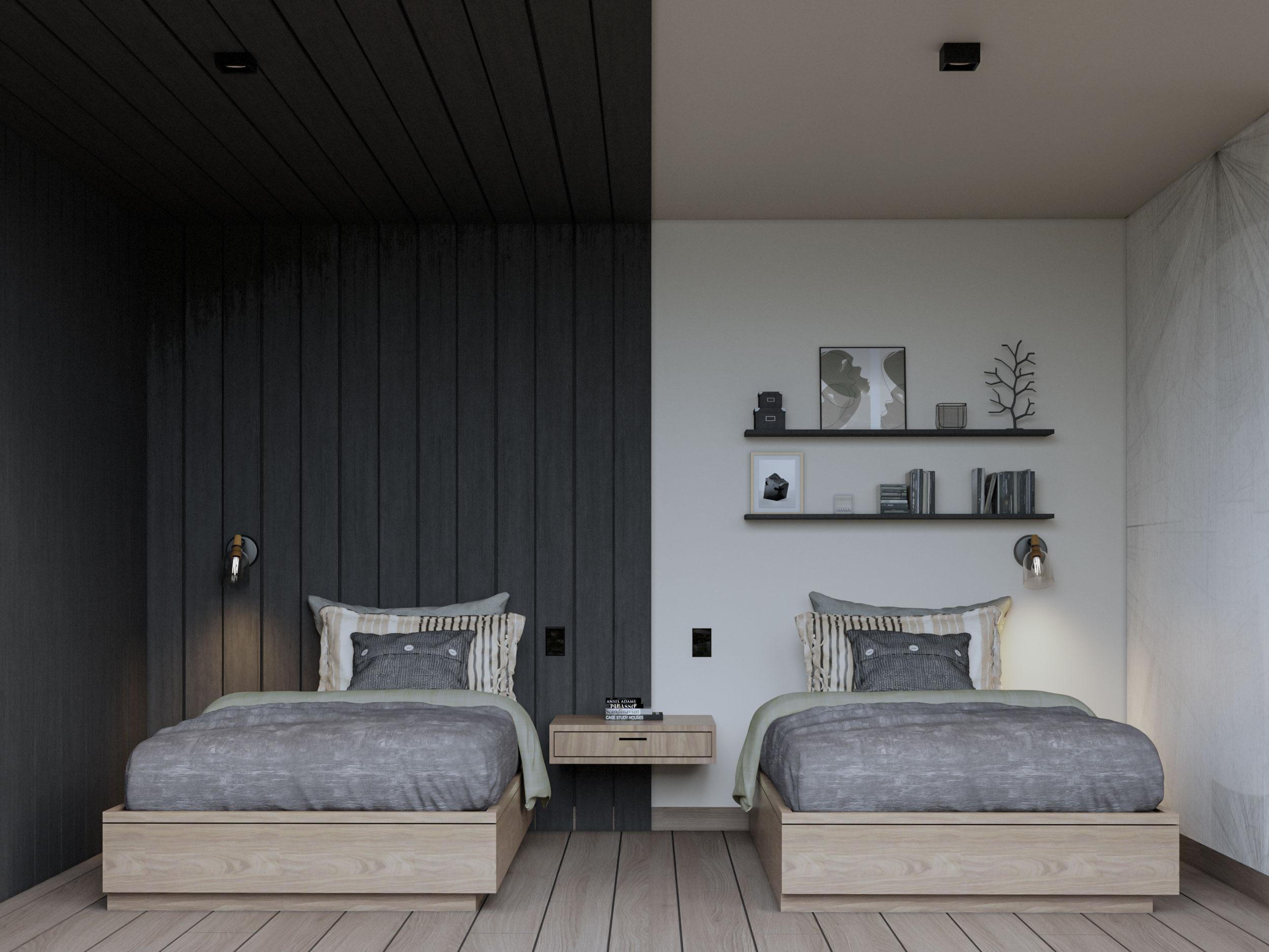 Plan 311057RMZ: 4 Bed Cabin Home Plan with Two Island Kitchen and Drive Under Garage - 2293 Sq Ft - Image #6 - Cabin, Modern, Mountain, Northwest, Ranch