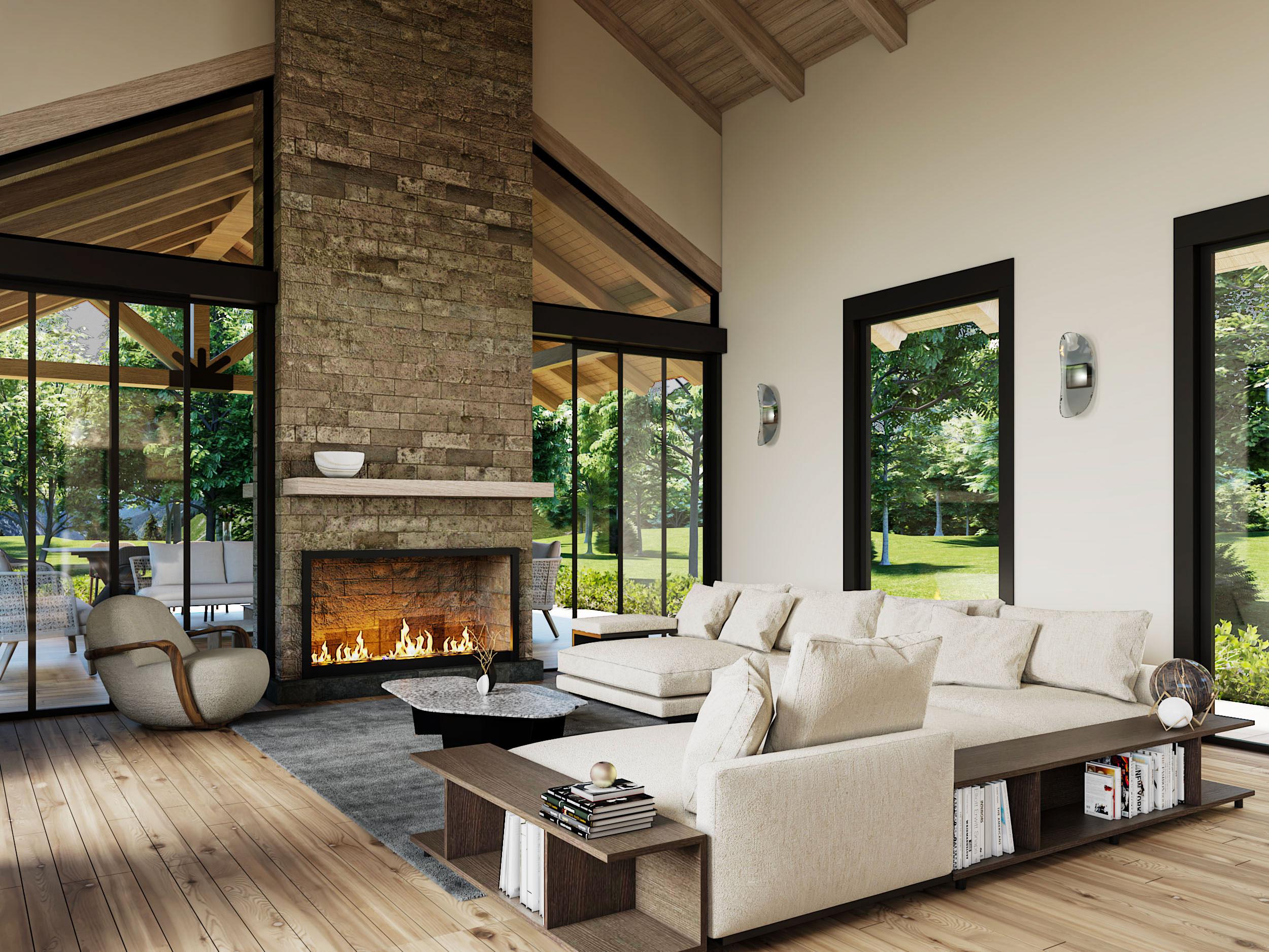 Plan 311059RMZ: 3-Bed Contemporary Home Plan with Large Outdoor Living - 2050 Sq Ft - Image #6 - Contemporary, Mid Century Modern, Modern, Mountain