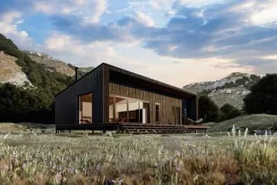 2-Bed Mountain Cabin with Open Outdoor Deck and Great Room - 1182 Sq Ft