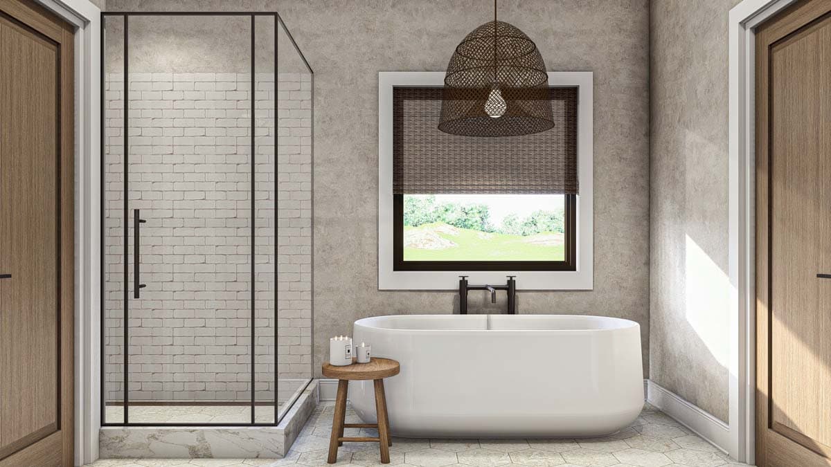 Plan 623338DJ: 2-Story Mediterranean Home Plan with Upstairs Deck - 2743 Sq Ft - Image #12 - Adobe , European, Mediterranean, Southwest, Spanish