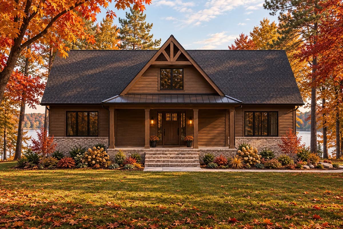 Plan 420140WNT: Rustic New American Home Plan with Vaulted Great Room - 1785 Sq Ft - Image #8 - Country, Modern Farmhouse, New American, Ranch