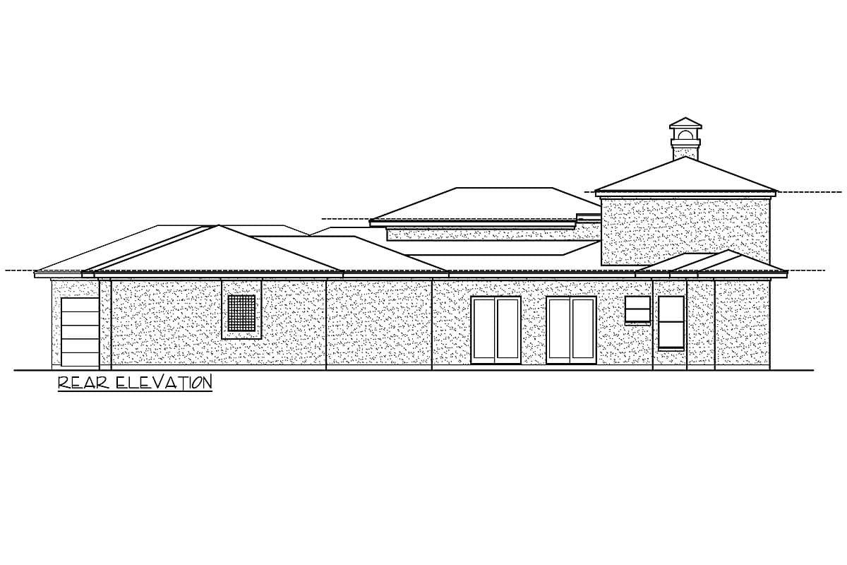 Plan 36118TX: Central Courtyard Dream Home - Image #4 - European, Mediterranean, Spanish, Tuscan