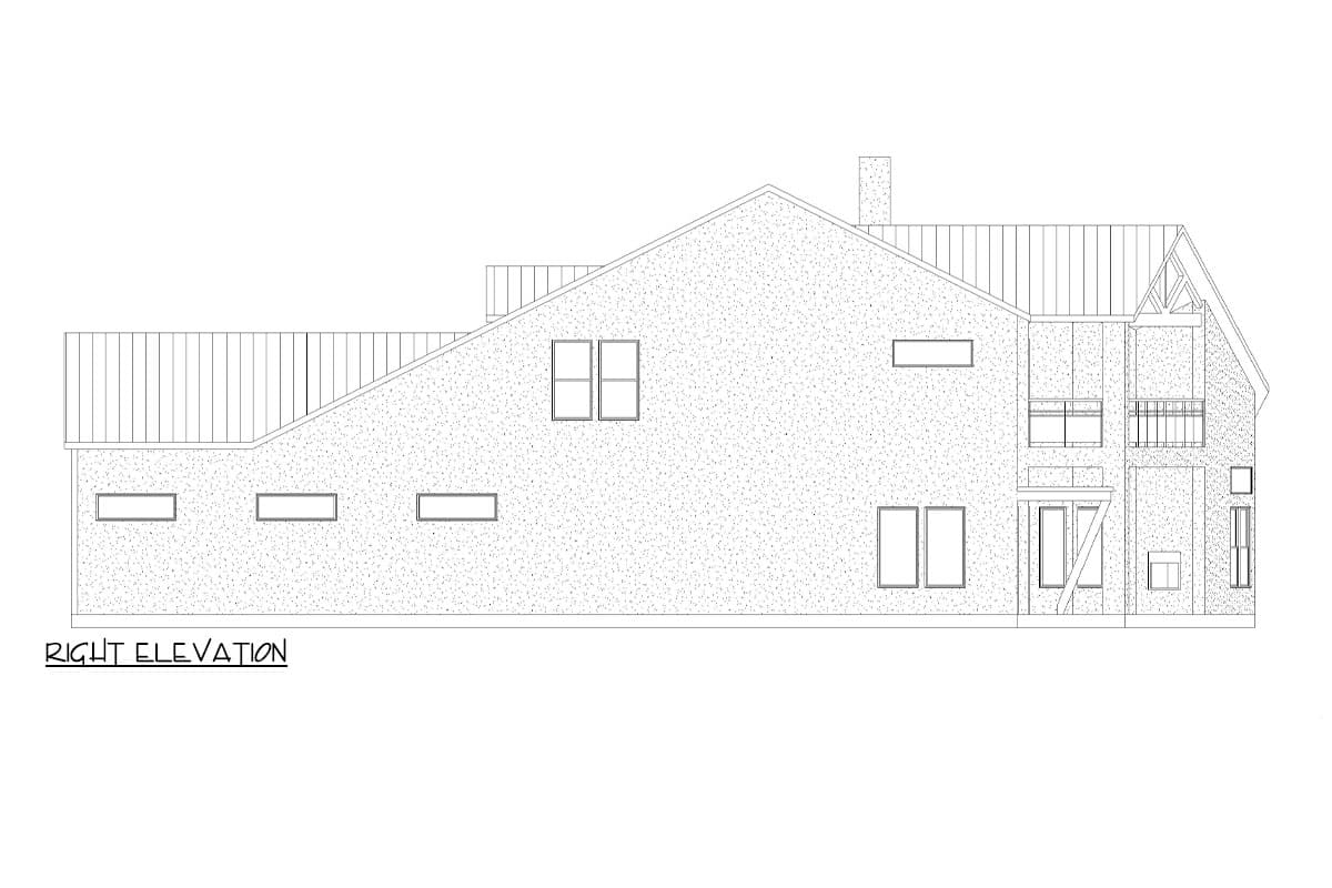 Plan 36700TX: 2-Story Contemporary Hill Country House Plan with 4 Bedrooms - 3633 Sq Ft - Image #10 - Contemporary, Hill Country, Transitional