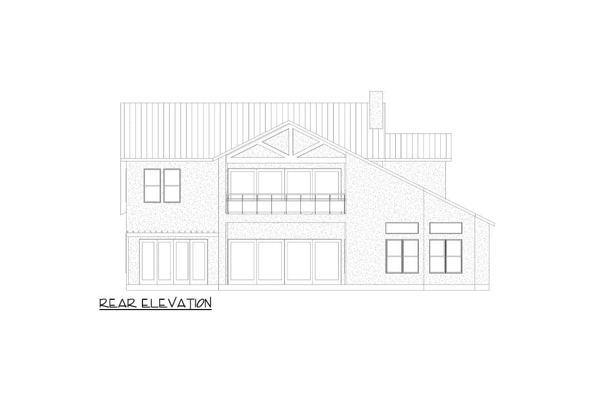 Plan 36700TX: 2-Story Contemporary Hill Country House Plan with 4 Bedrooms - 3633 Sq Ft - Image #11 - Contemporary, Hill Country, Transitional