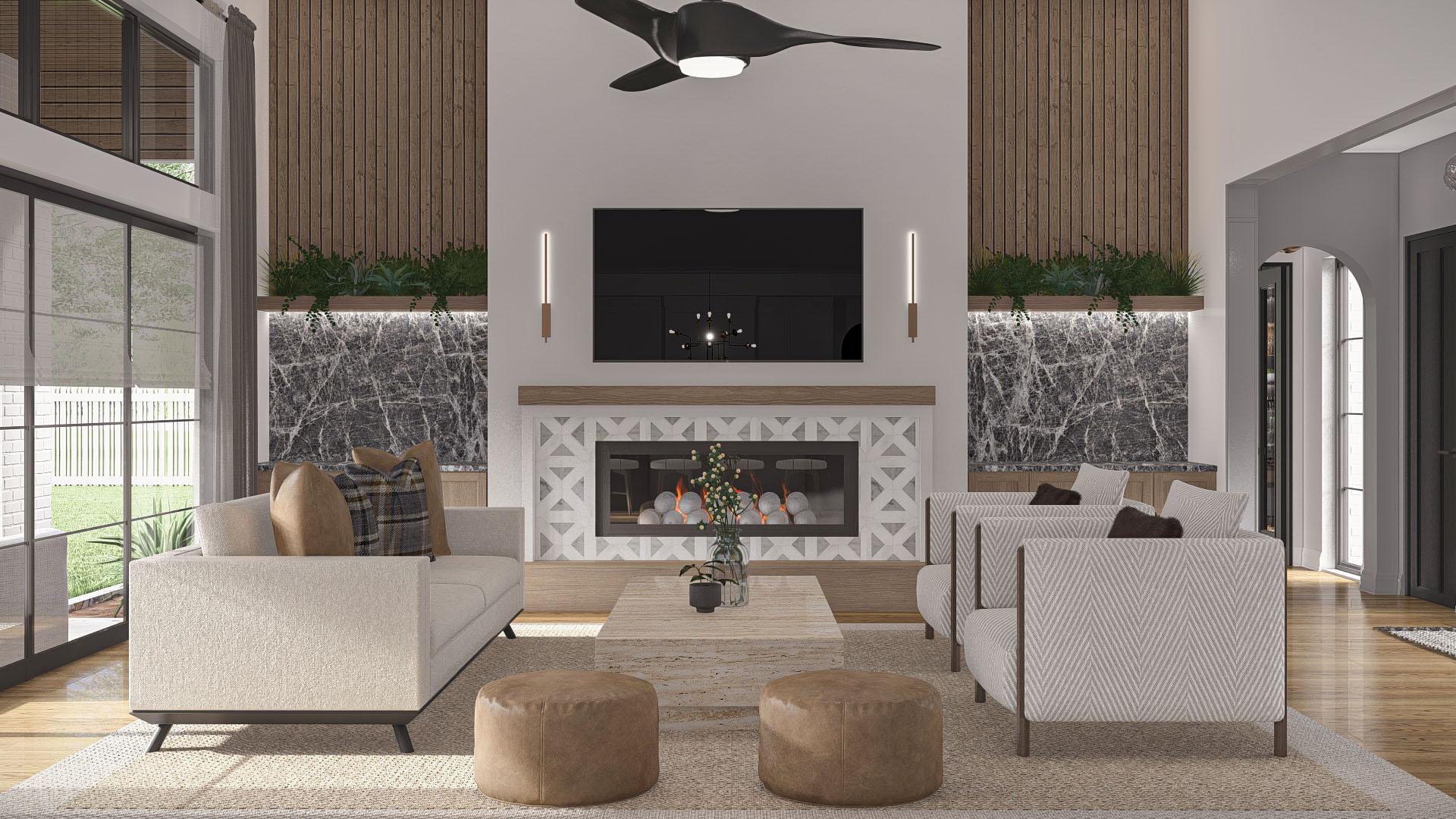 Plan 623340DJ: Transitional House Plan with 5 Bedrooms and a Safe Room - 4774 Sq Ft - Image #19 - European, French Country, Transitional