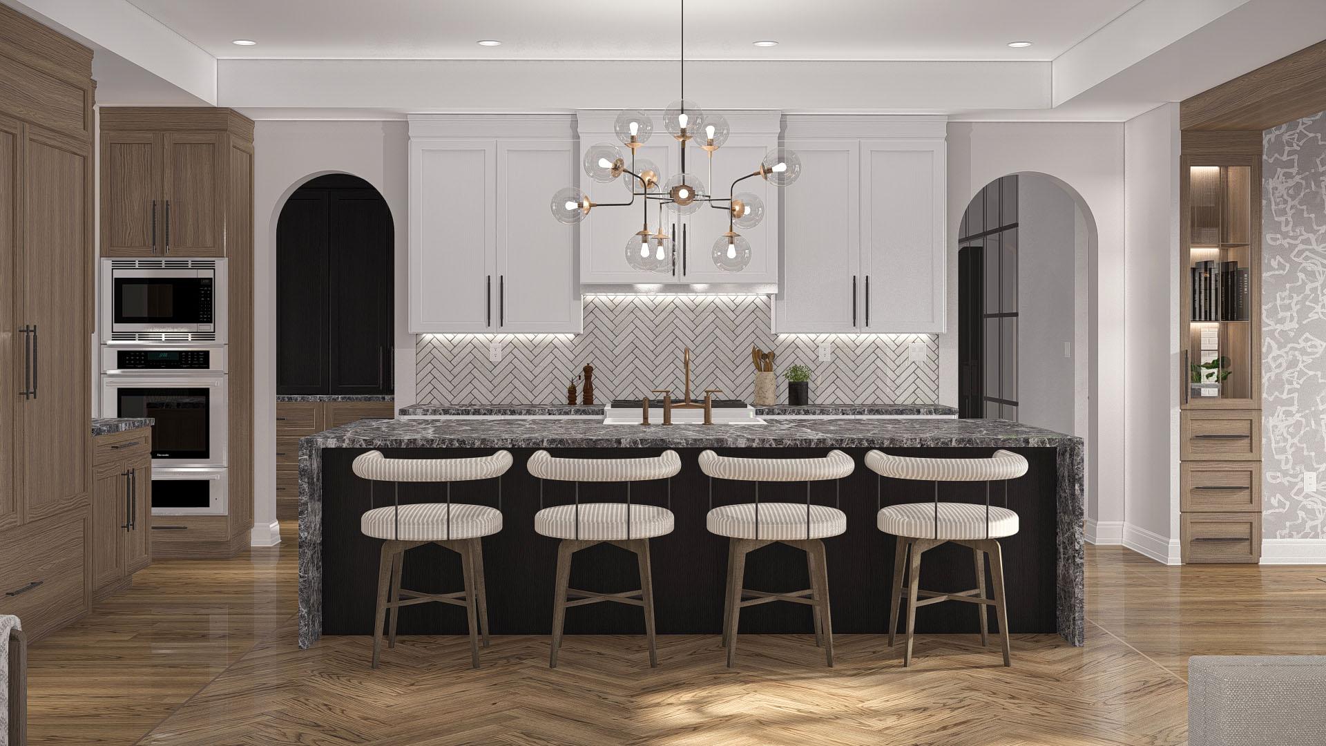 Plan 623340DJ: Transitional House Plan with 5 Bedrooms and a Safe Room - 4774 Sq Ft - Image #21 - European, French Country, Transitional