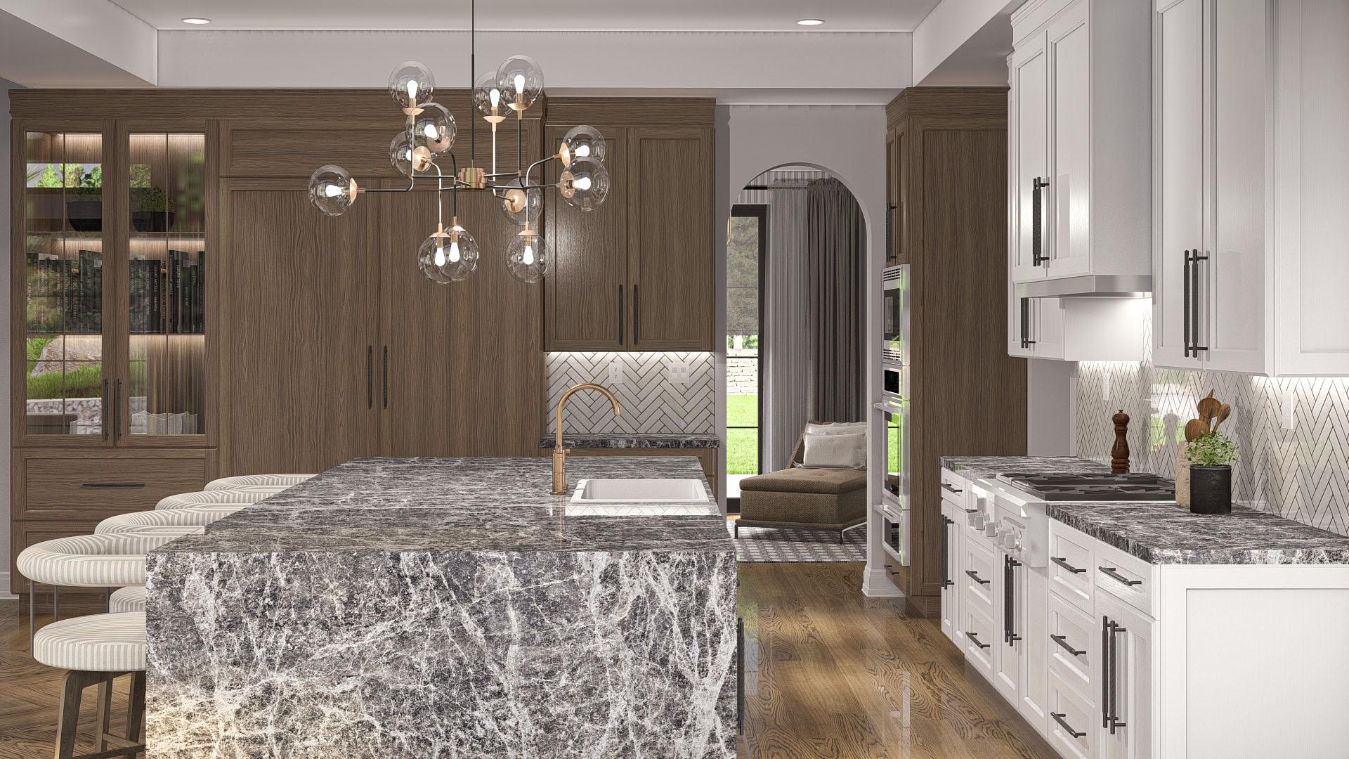 Plan 623340DJ: Transitional House Plan with 5 Bedrooms and a Safe Room - 4774 Sq Ft - Image #23 - European, French Country, Transitional