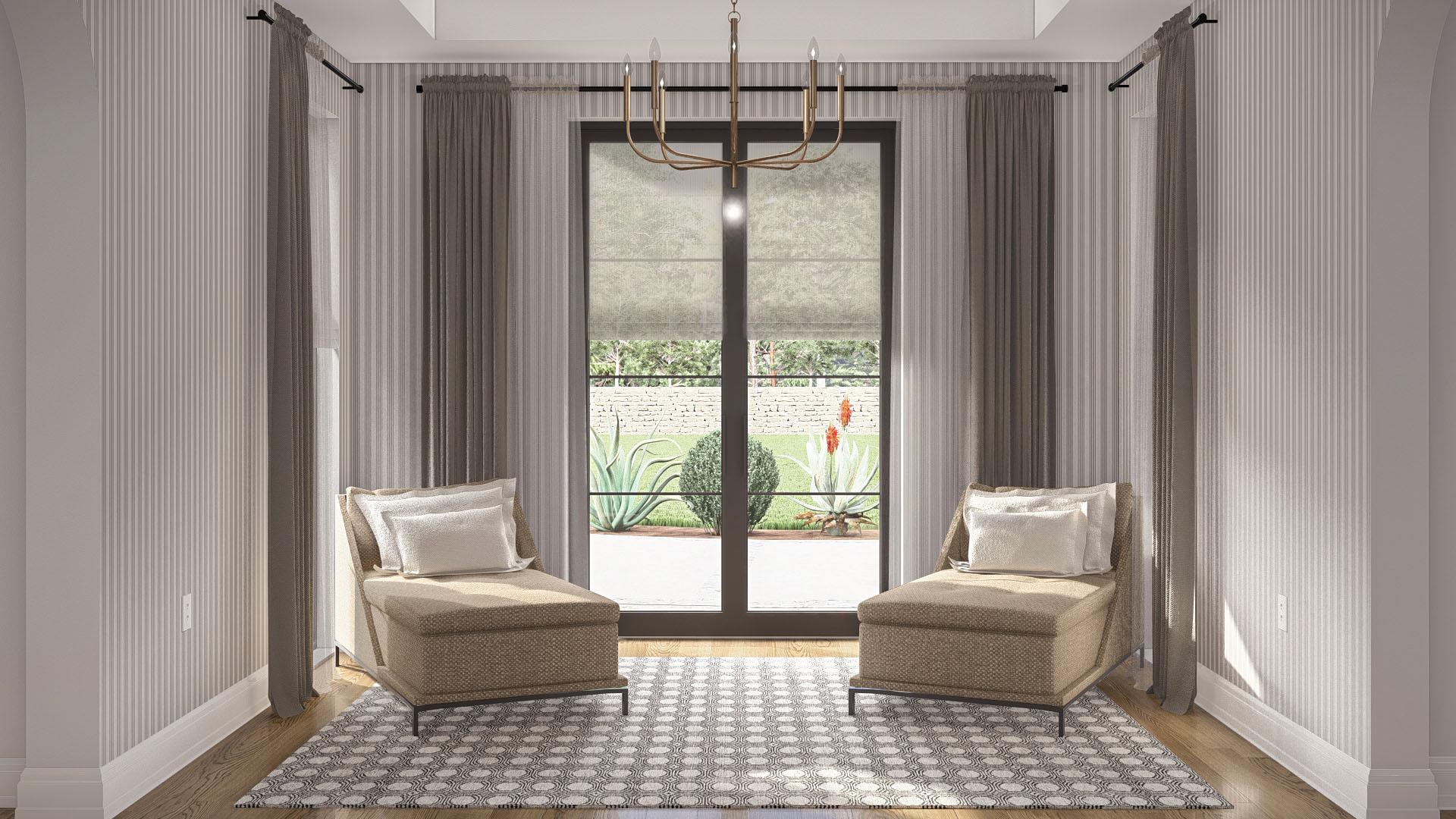 Plan 623340DJ: Transitional House Plan with 5 Bedrooms and a Safe Room - 4774 Sq Ft - Image #25 - European, French Country, Transitional