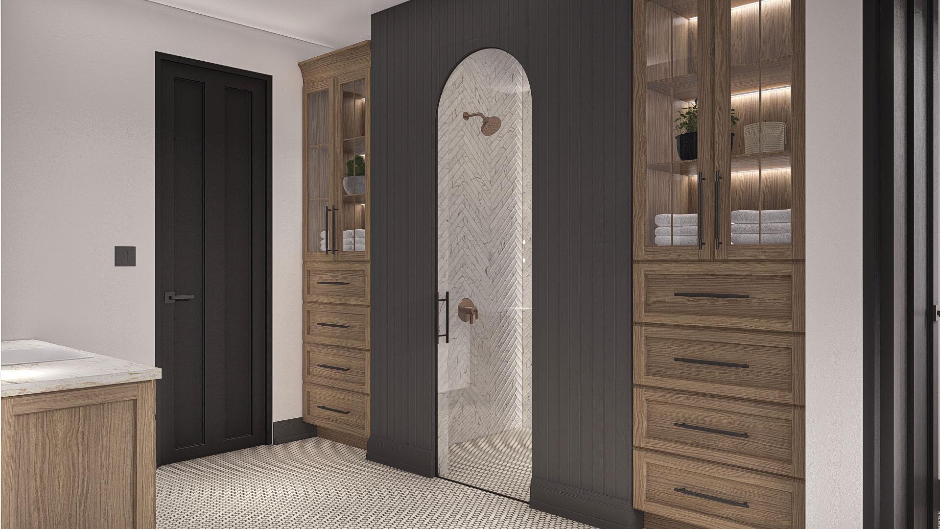 Plan 623340DJ: Transitional House Plan with 5 Bedrooms and a Safe Room - 4774 Sq Ft - Image #27 - European, French Country, Transitional