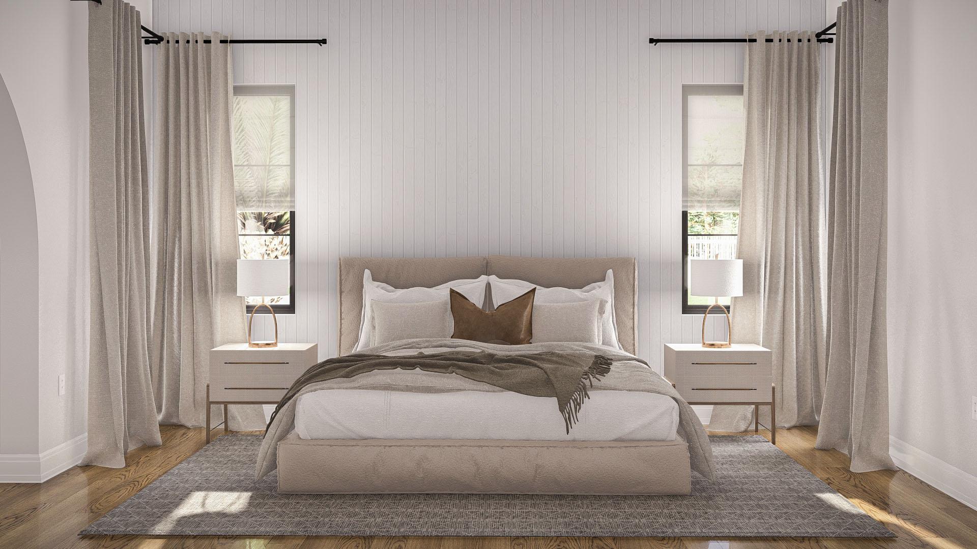 Plan 623340DJ: Transitional House Plan with 5 Bedrooms and a Safe Room - 4774 Sq Ft - Image #29 - European, French Country, Transitional