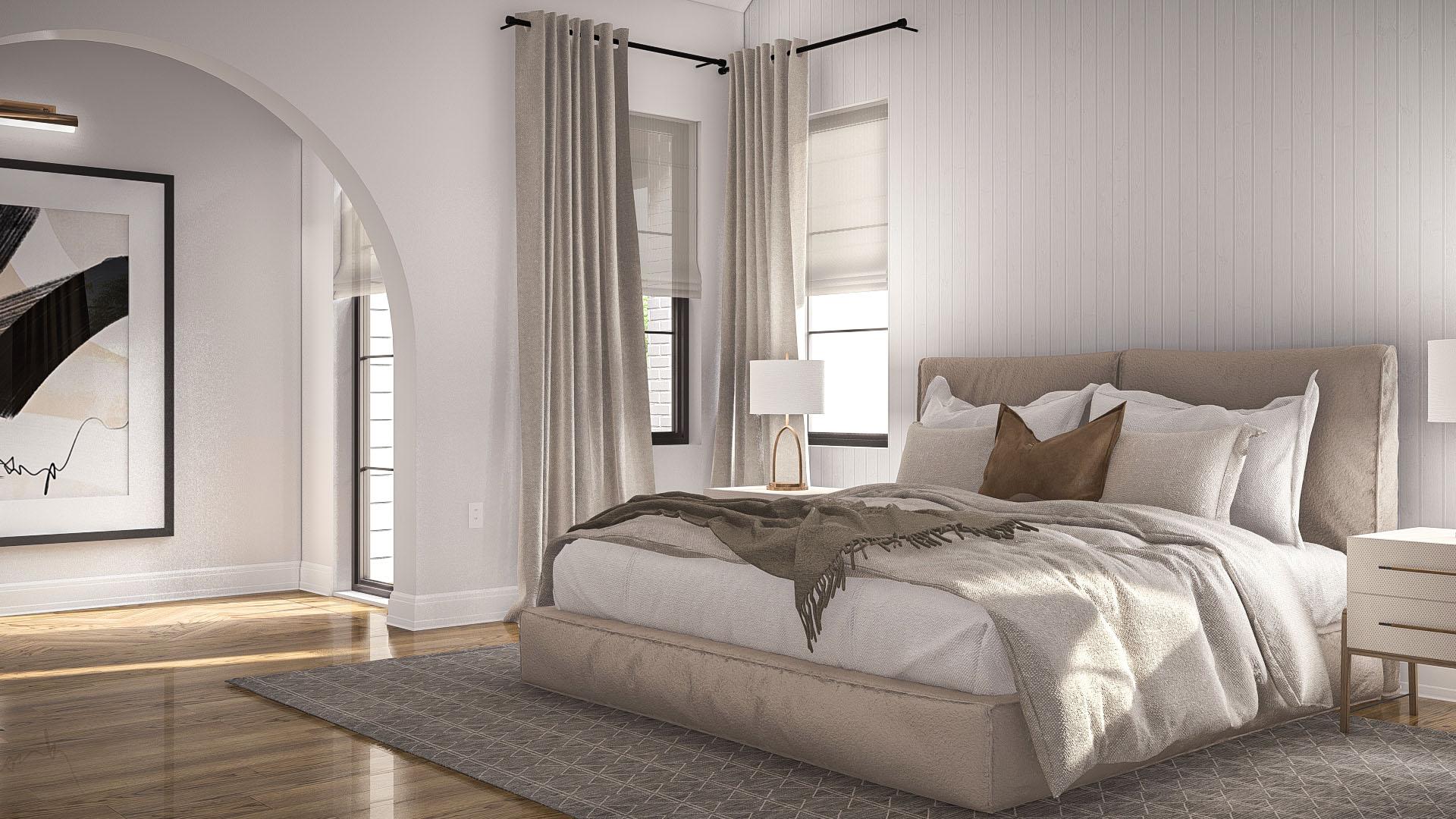 Plan 623340DJ: Transitional House Plan with 5 Bedrooms and a Safe Room - 4774 Sq Ft - Image #30 - European, French Country, Transitional