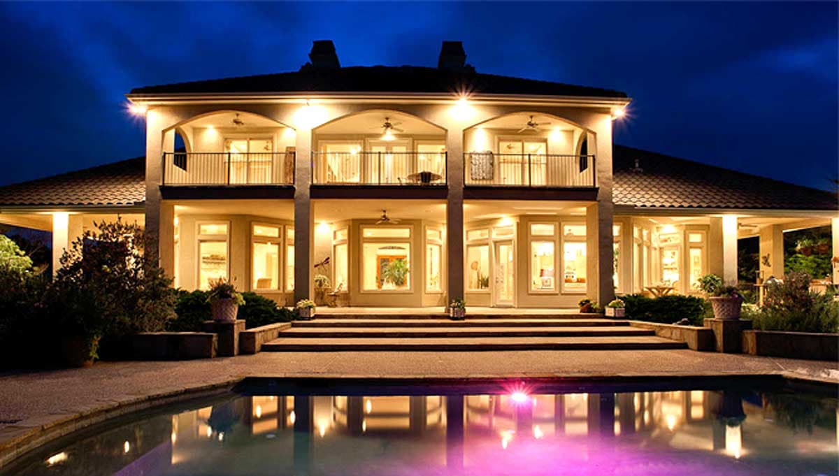 Plan 36127TX: 4-Bed House Plan with Elegant Motor Court and High Ceilings - Image #25 - European, French Country, Mediterranean