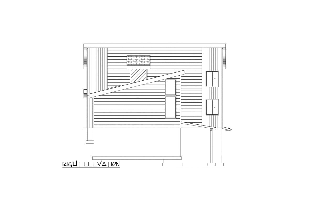 Plan 61498UT: 4-Bed Modern House Plan with 2-Car Garage - 2784 Sq Ft - Image #29 - Contemporary, Modern