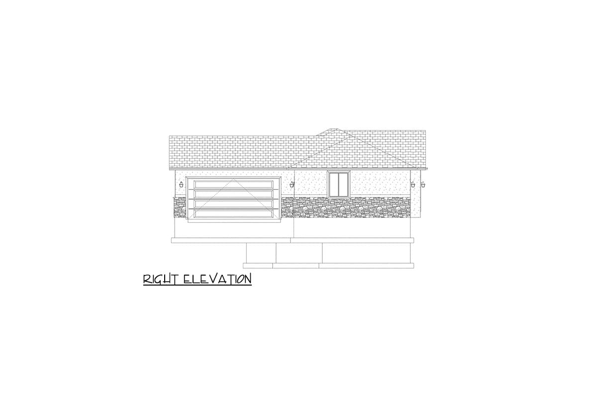 Plan 61499UT: One-Story Ranch House Plan with 3 Clustered Bedrooms - 1595 Sq Ft - Image #11 - Ranch, Traditional