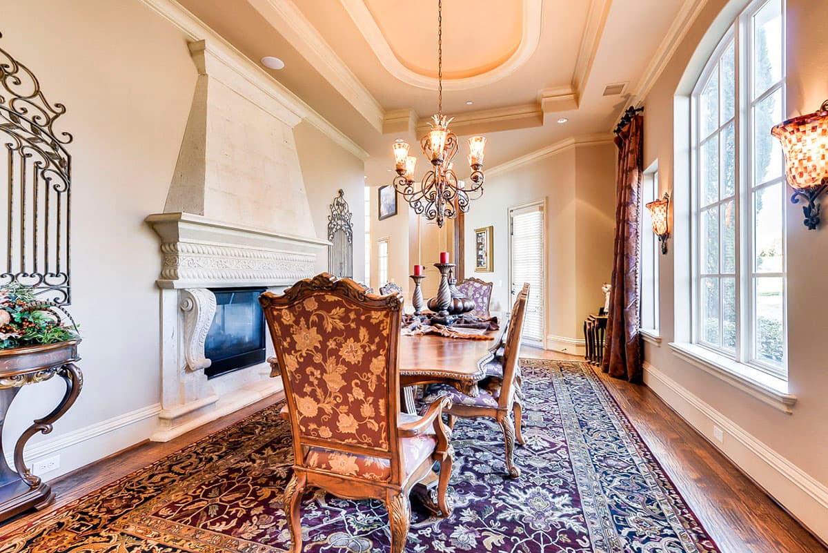 Plan 36132TX: Stately Luxury House Plan - Image #7 - European