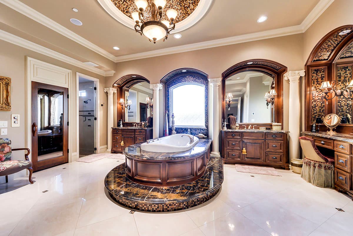 Plan 36132TX: Stately Luxury House Plan - Image #27 - European