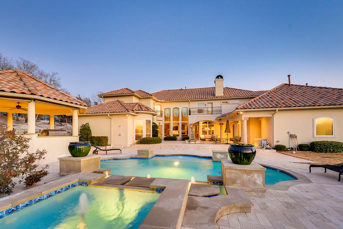 Plan 36132TX: Stately Luxury House Plan - Image #42 - European