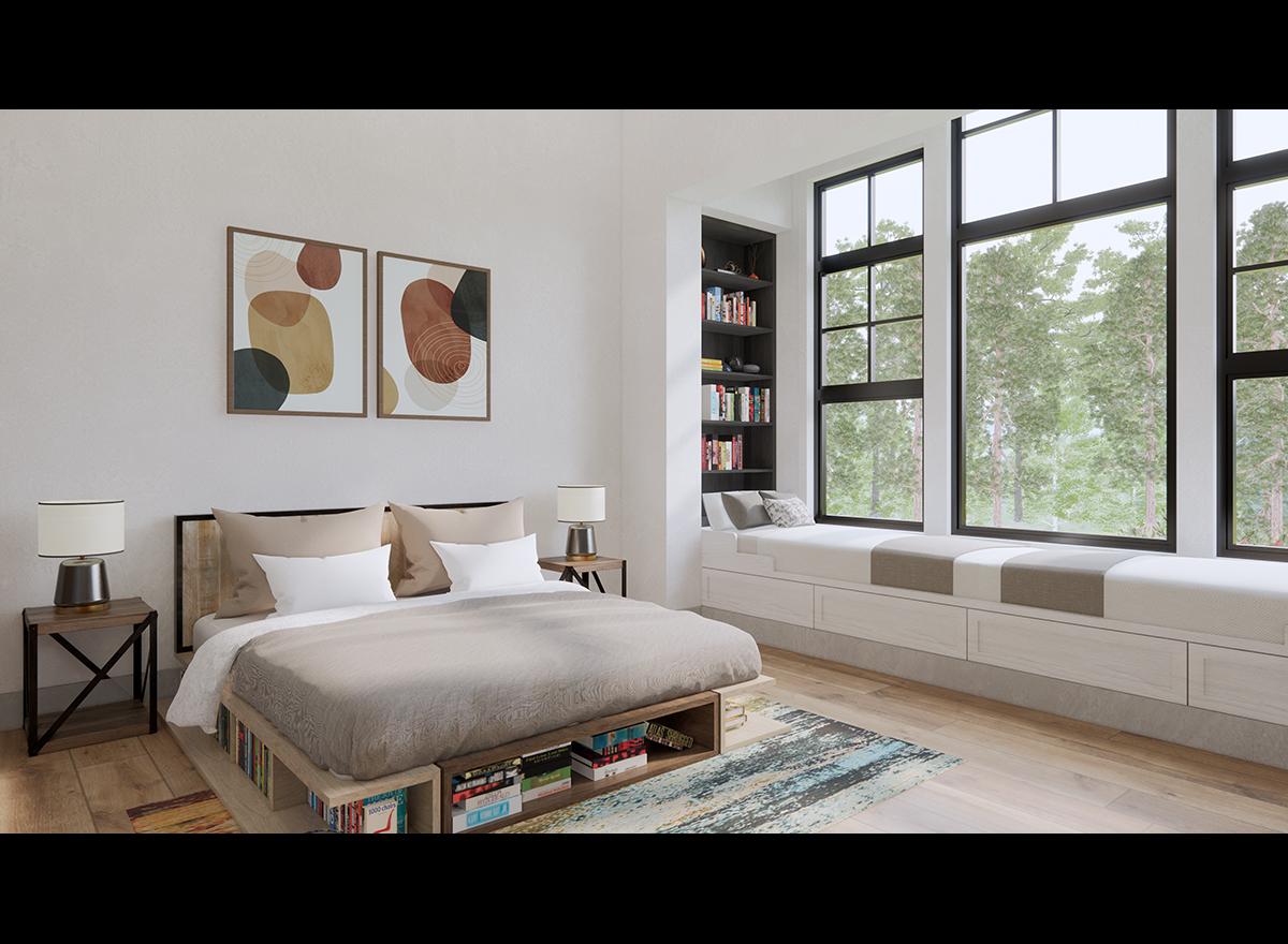 Plan 23963JD: Luxury Modern Farmhouse Plan with 5 Beds and 4-Car Garage - 8300 Sq Ft - Image #20 - Modern Farmhouse, New American