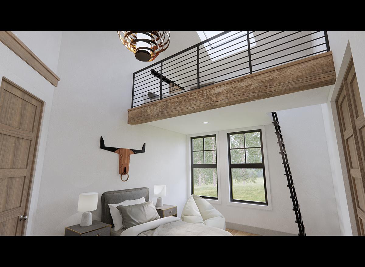 Plan 23963JD: Luxury Modern Farmhouse Plan with 5 Beds and 4-Car Garage - 8300 Sq Ft - Image #21 - Modern Farmhouse, New American