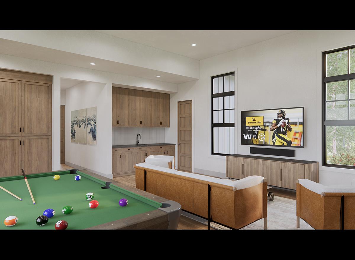 Plan 23963JD: Luxury Modern Farmhouse Plan with 5 Beds and 4-Car Garage - 8300 Sq Ft - Image #13 - Modern Farmhouse, New American