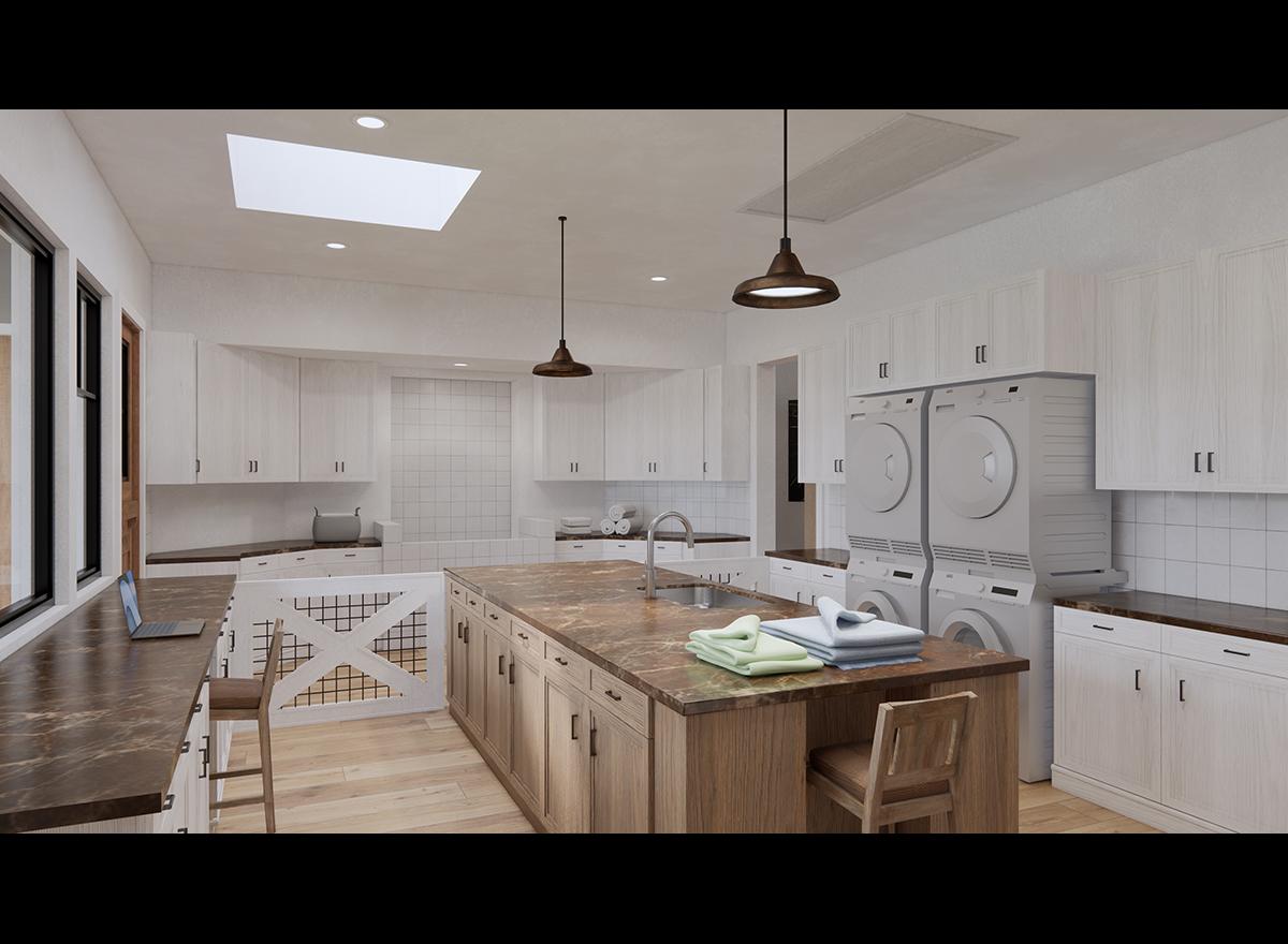 Plan 23963JD: Luxury Modern Farmhouse Plan with 5 Beds and 4-Car Garage - 8300 Sq Ft - Image #12 - Modern Farmhouse, New American