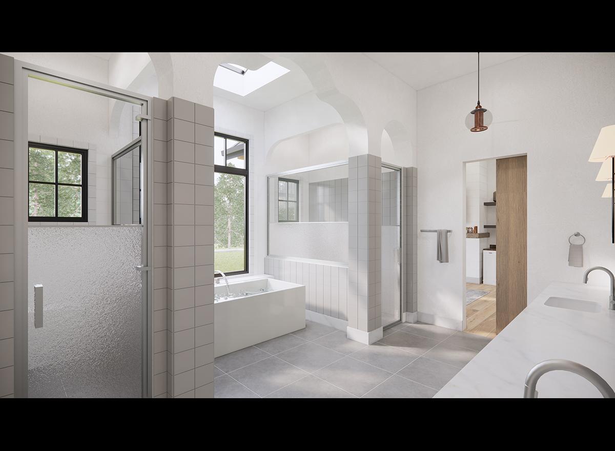 Plan 23963JD: Luxury Modern Farmhouse Plan with 5 Beds and 4-Car Garage - 8300 Sq Ft - Image #24 - Modern Farmhouse, New American